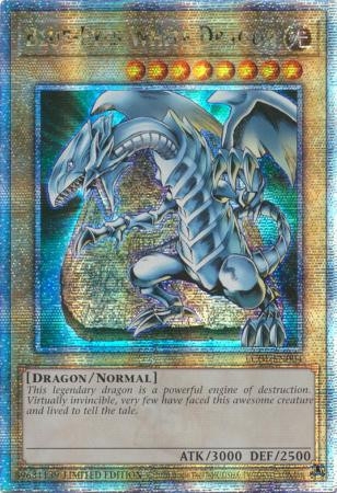 Blue-Eyes White Dragon - LC01-EN004 - Quarter Century Secret Rare Limited Editon