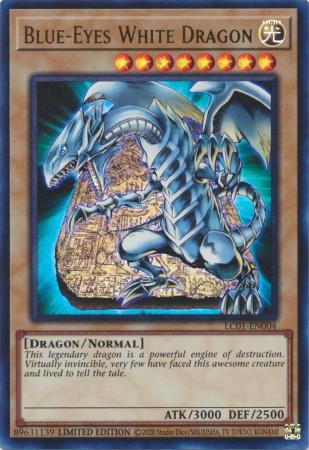 Blue-Eyes White Dragon - LC01-EN004 - Ultra Rare Limited Editon