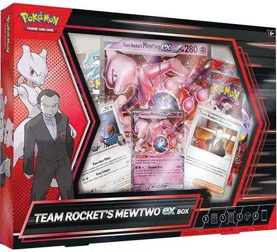 Team Rocket's Mewtwo ex Box