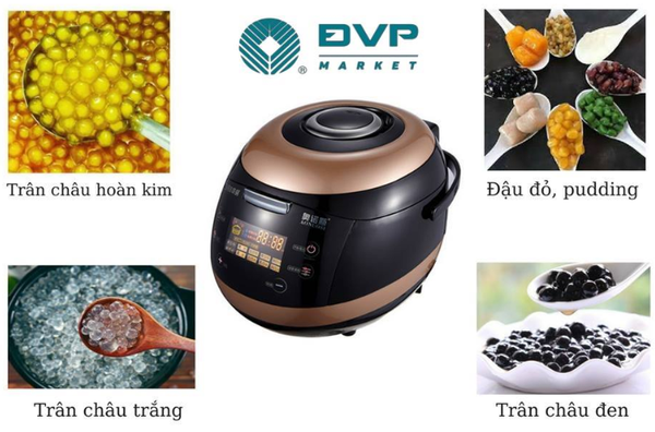 Hướng dẫn sử dụng nồi nấu trân châu tự động