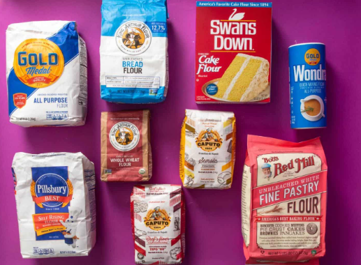 Phân biệt các loại bột làm bánh khi sử dụng