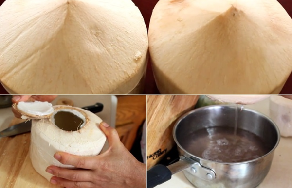 Cách làm thạch rau câu dừa xiêm thanh mát ngày hè