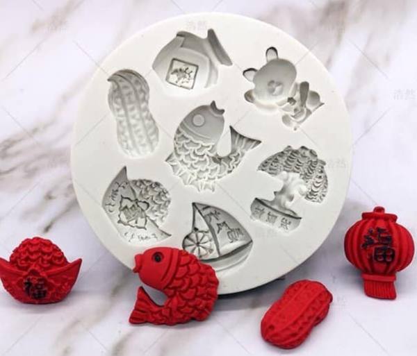 Khuôn silicon làm bánh trung thu