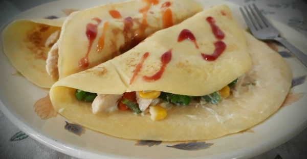 Biến Tấu Với Cách Làm Bánh Kếp Thái Mặn Lạ Miệng Đổi Vị Cuối Tuần