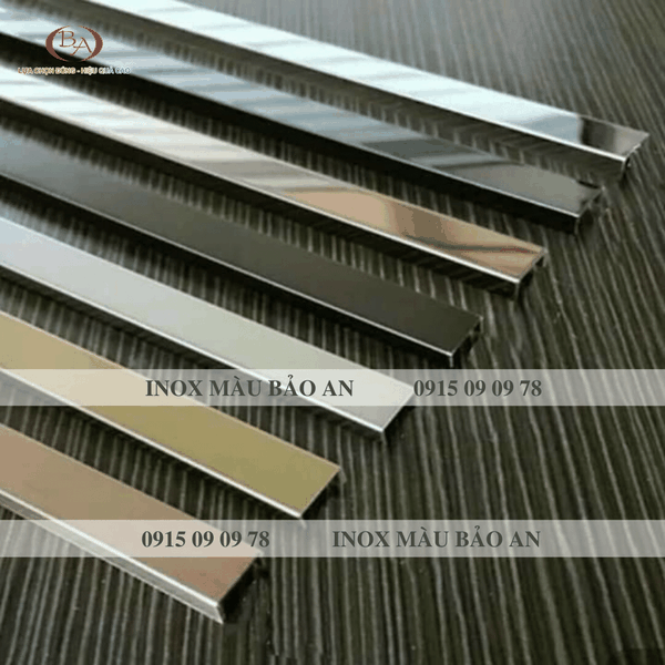 Nẹp trang trí inox NTT13