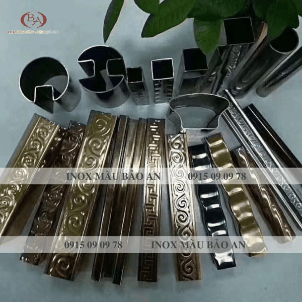 Mẫu ống, hộp inox OH8