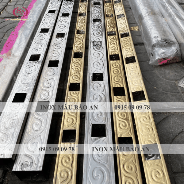 Mẫu ống, hộp inox OH4