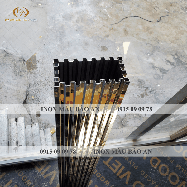 Mẫu ống, hộp inox OH7