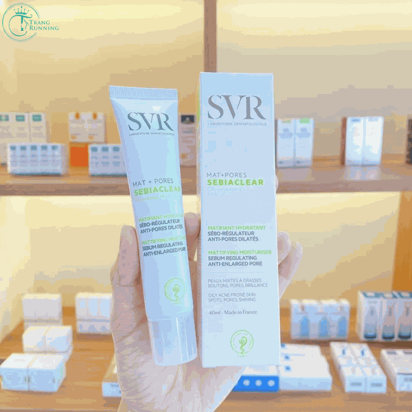 Kem Dưỡng Giảm Mụn Se Khít Lỗ Chân Lông SVR Sebiaclear Mat + Pores