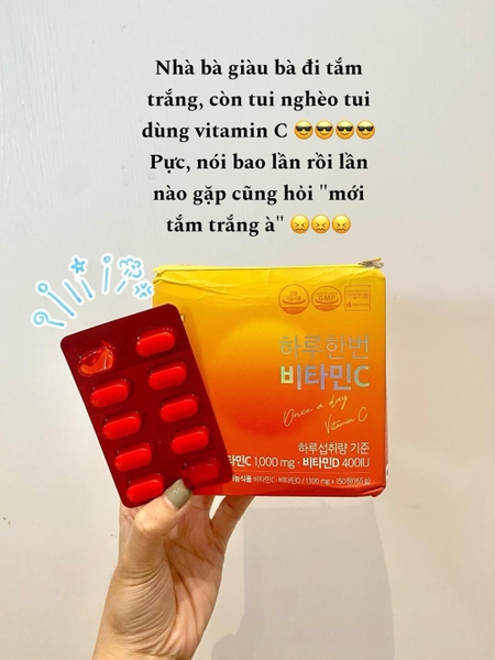 Viên Uống Vitamin C 1000 Wishlabs Once A Day Vitamin C