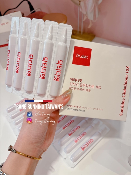 Siro uống trắng da Dr Diet