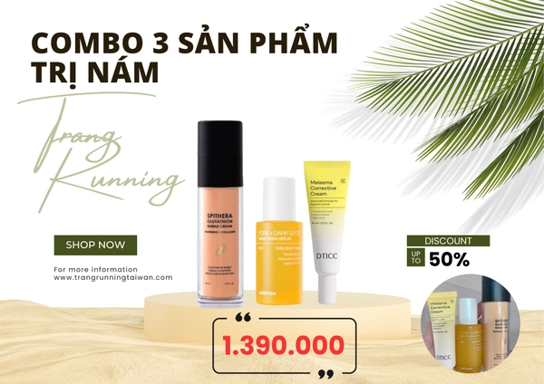 Combo 3 Sản Phẩm Trị Nám
