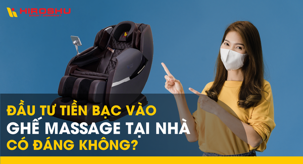 Đầu tư tiền bạc vào ghế massage tại nhà có đáng không?