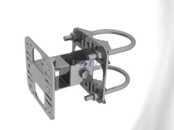adjustable-stainless-steel-bracket-under-the-wall-and-pole