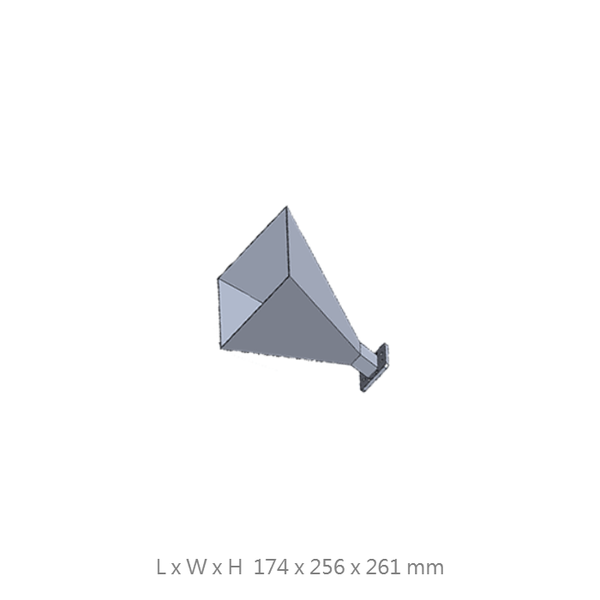WR159 Waveguide, 4.9 to 7.05GHz, 20dbi, Waveguide Horn Antenna, Flange: UAR