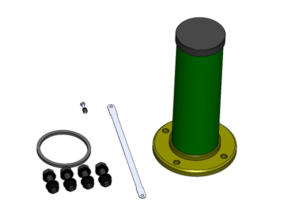 米軍　実物　車両系　ANTENNA ELEMENT 送料無料 260MHz帯 車載用 1/4λエレメント(MG用） EL252: 通信用機器(無線
