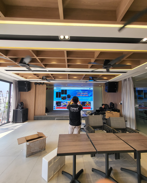 CUNG CẤP VÀ LẮP ĐẶT HỆ THỐNG ÂM THANH – ÁNH SÁNG BIỂU DIỄN TẠI CÔNG TY LOGISTICS INTERLINK