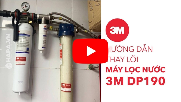 Thay Lõi Lọc Nước 3M DP190 HF90 & HF8-S Cho Nhà Hàng, Cafe và Horeca