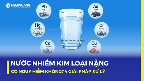Nước Nhiễm Kim Loại Nặng Có Nguy Hiểm Không? 4 Giải Pháp Xử Lý