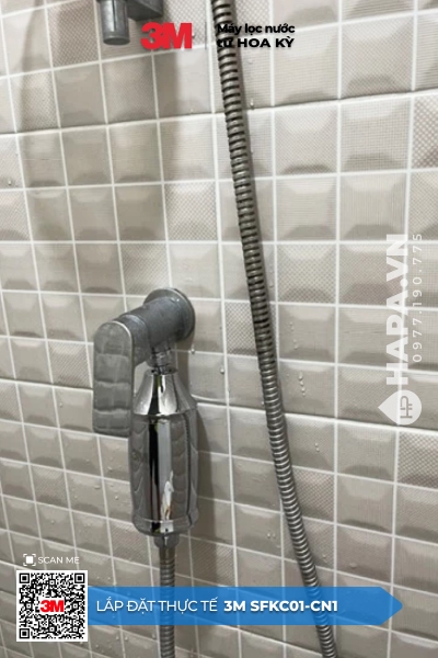Bộ Lọc Nước Vòi Sen Tắm 3M SFKC01-CN1 lắp đặt tại Him Lam Green Park