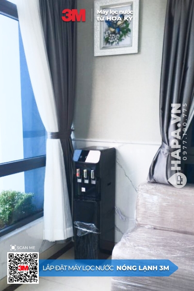 Cây Nước Nóng Lạnh 3M lắp đặt tại Chung cư Đông Xuyên, An Giang