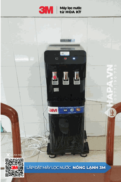 Cây Nước Nóng Lạnh 3M lắp đặt tại Zen Tower, Quận 12, TP HCM