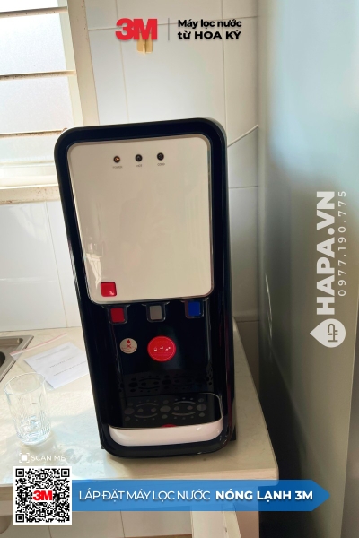 Cây Nước Nóng Lạnh Để Bàn 3M HCD-CS02 lắp đặt tại Terra Royal, TP. HCM