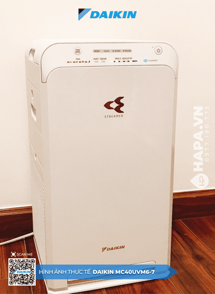 Máy Lọc Không Khí DAIKIN MC40UVM6-7 tại Chung cư An Bình, Tân Phú