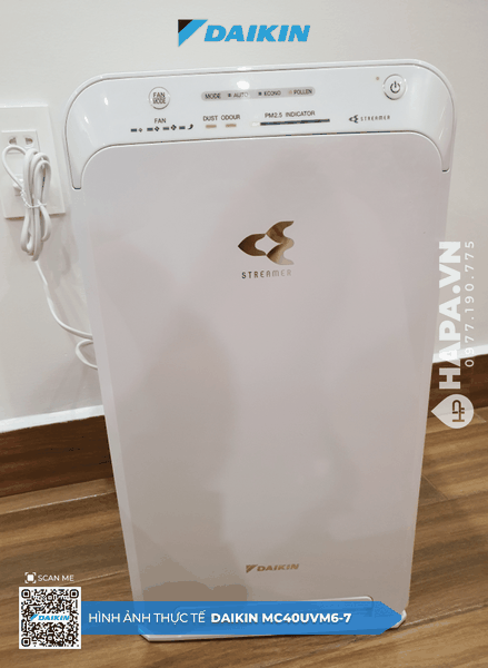 Máy Lọc Không Khí DAIKIN MC40UVM6-7 tại Sophia Center, TP Rạch Giá