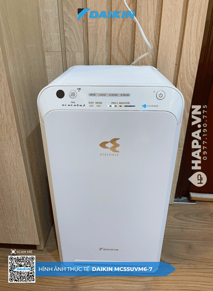Máy Lọc Không Khí DAIKIN MC55UVM6-7 tại Nhà trẻ Blue Sky, Quận 2