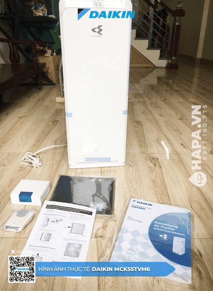 Máy Lọc Không Khí DAIKIN MCK55TVM6 tại Mai Villa 2, Quận 1, TP HCM