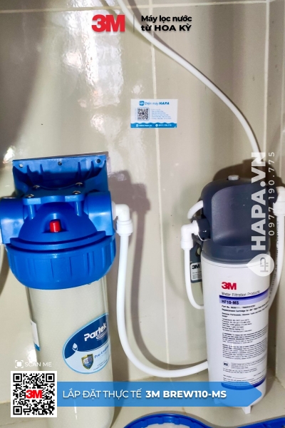 Máy Lọc Nước 3M BREW110-MS lắp đặt tại Sunrise City, Quận 7, TP. HCM