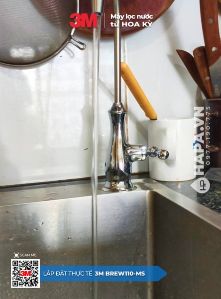 Máy Lọc Nước 3M BREW110-MS lắp đặt tại The Grand Manhattan, Quận 1