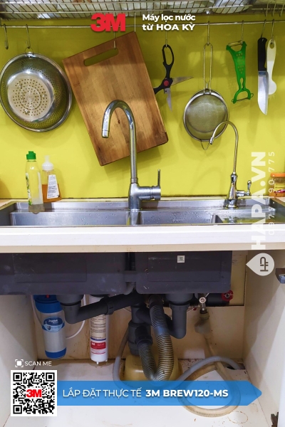Máy Lọc Nước 3M BREW120-MS lắp đặt tại Feliz En Vista, TP. Thủ Đức