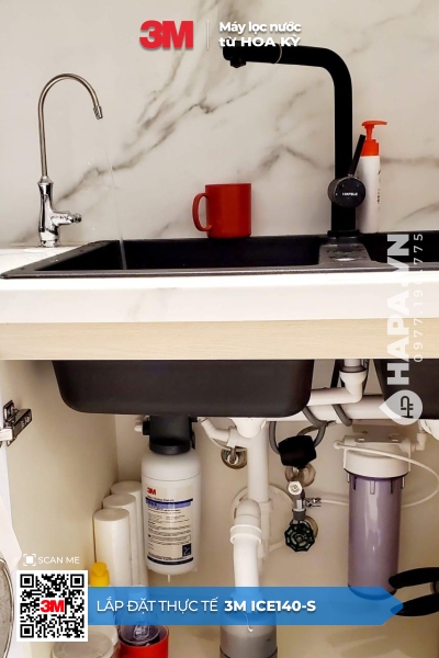 Máy Lọc Nước 3M ICE140-S lắp đặt tại Nguyễn Thư, Tân Uyên, Bình Dương