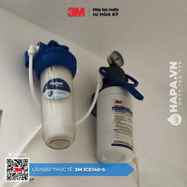 Máy Lọc Nước 3M ICE140-S lắp đặt tại Nhà Hàng Chay, Quận 3, TP. HCM