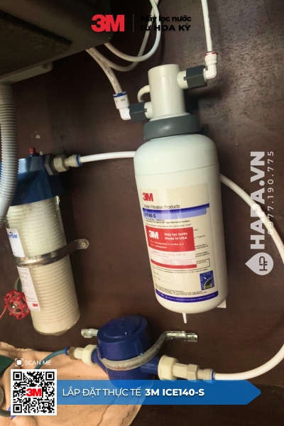 Máy Lọc Nước 3M ICE140-S lắp đặt tại Quán Cà Phê Hóc Môn, TP. HCM