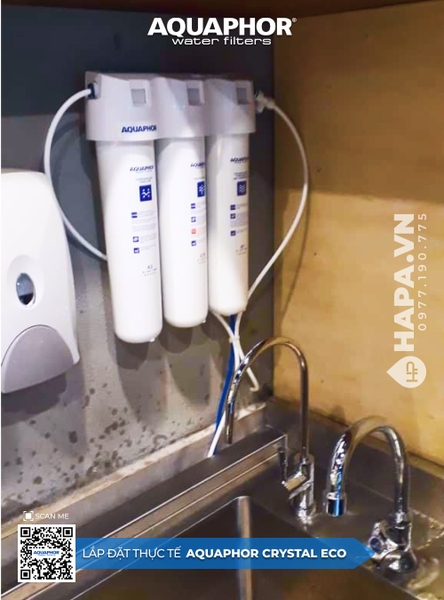 Máy Lọc Nước AQUAPHOR CRYSTAL ECO lắp đặt tại An Bình, Dĩ An