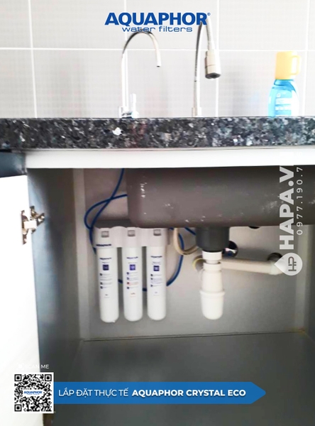 Máy Lọc Nước AQUAPHOR CRYSTAL ECO lắp đặt tại Centana, Quận 2, TP HCM