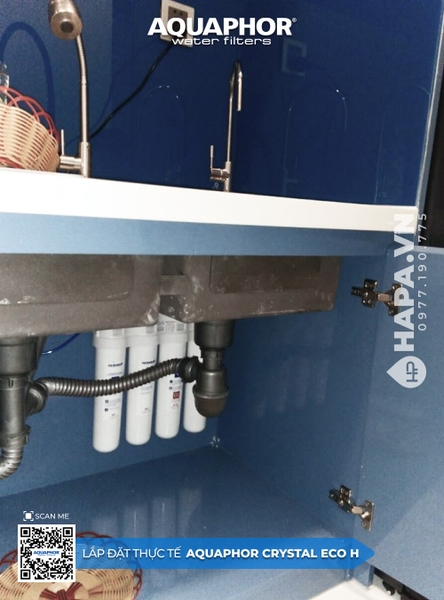 Máy Lọc Nước AQUAPHOR CRYSTAL ECO H lắp đặt tại STown Thủ Đức, TP HCM