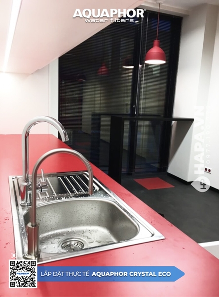 Máy Lọc Nước AQUAPHOR CRYSTAL ECO lắp đặt tại Metro Star, Quận 9