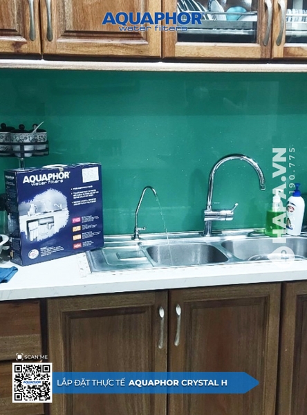 Máy Lọc Nước AQUAPHOR CRYSTAL H lắp đặt tại Richmond City, Bình Thạnh