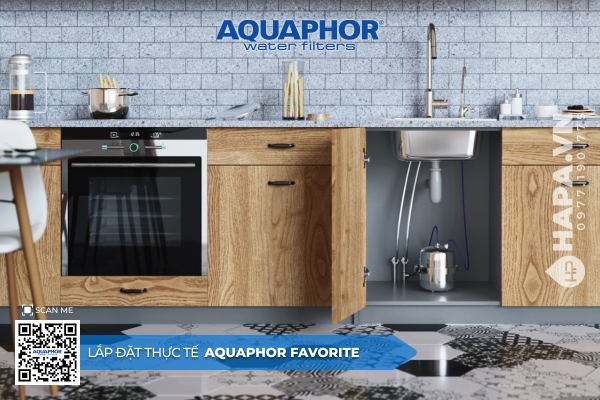 Máy Lọc Nước AQUAPHOR FAVORITE lắp đặt tại Chung cư Hòa Bình Quận 10