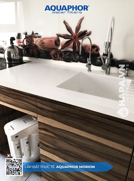 Máy Lọc Nước AQUAPHOR MORION lắp đặt tại Saigon Town, Tân Phú, TP HCM