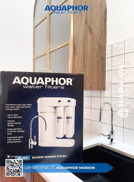 Máy Lọc Nước AQUAPHOR MORION lắp đặt tại Sunrise, Thủ Dầu Một