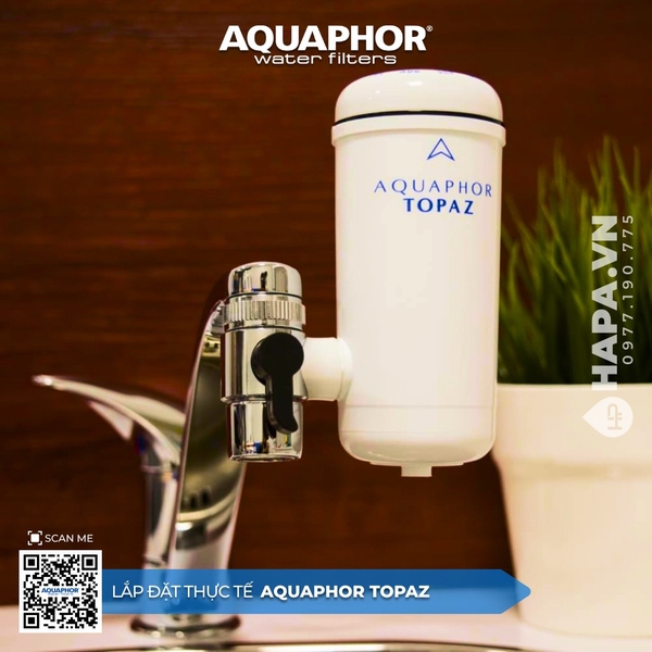 Máy Lọc Nước Tại Vòi AQUAPHOR TOPAZ lắp đặt tại Căn Hộ Risemount Đà Nẵng