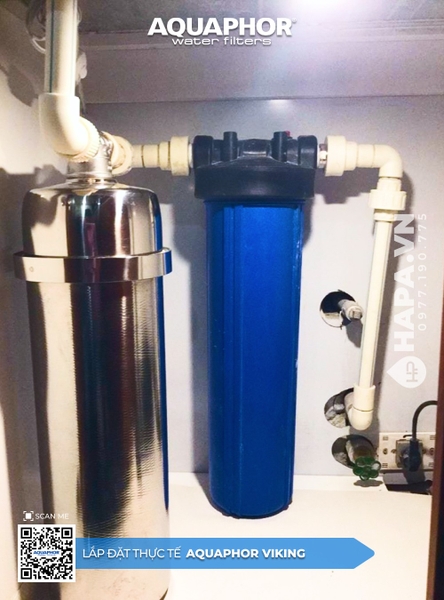 Máy Lọc Nước Đầu Nguồn AQUAPHOR VIKING lắp đặt tại King Palace, Hà Nội