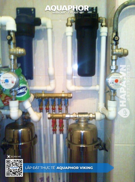 Máy Lọc Nước Đầu Nguồn AQUAPHOR VIKING lắp đặt tại The Costa