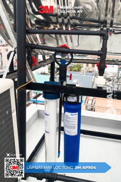 Máy Lọc Nước Đầu Nguồn 3M AP904 lắp đặt tại KDC Cầu Kinh, TP. HCM