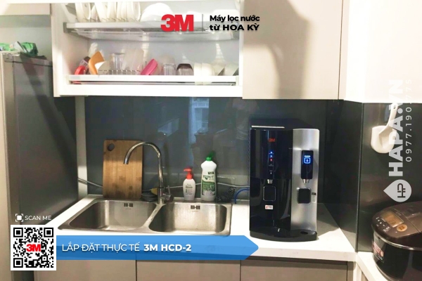 Máy Lọc Nước Nóng Lạnh Để Bàn 3M HCD-2 lắp đặt tại Scenic Valley